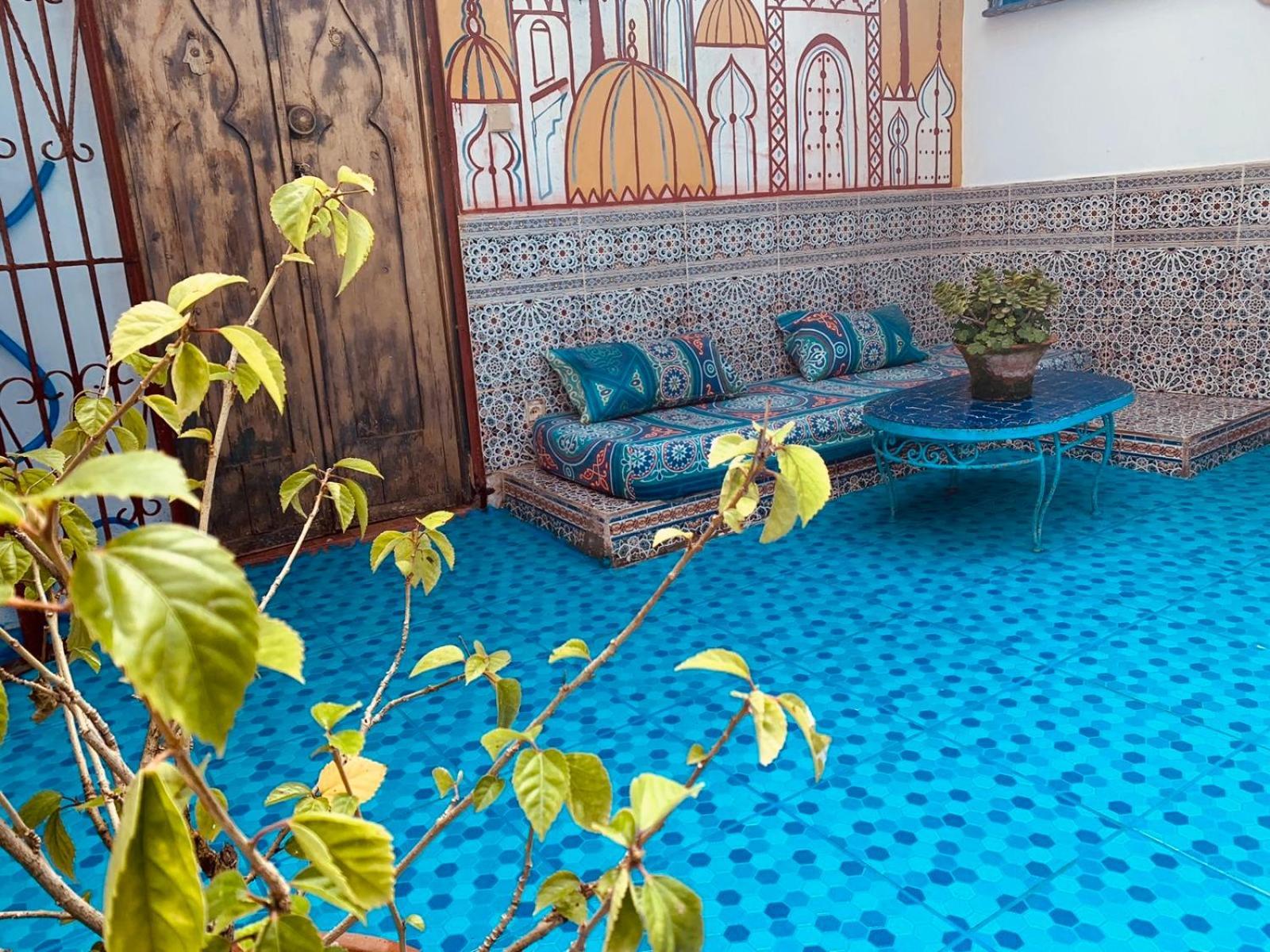 Hathor ,Casa Marroqui Con Dos Terrazas En La Medina Antigua , Ideal Parejas!! Wifi!! Asilah Bagian luar foto
